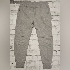 Urban Heritage Grey Jogger Sweatpants Drawstring Waist Size M